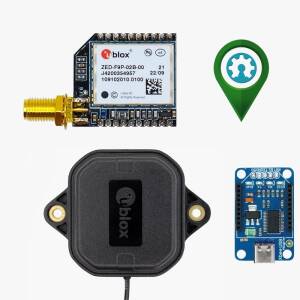 AgOpenGPS All-in-One (AIO) Board – RTK Items Set (u-blox ZED-F9P)